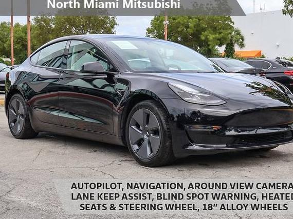 TESLA MODEL 3 2022 5YJ3E1EA8NF319077 image
